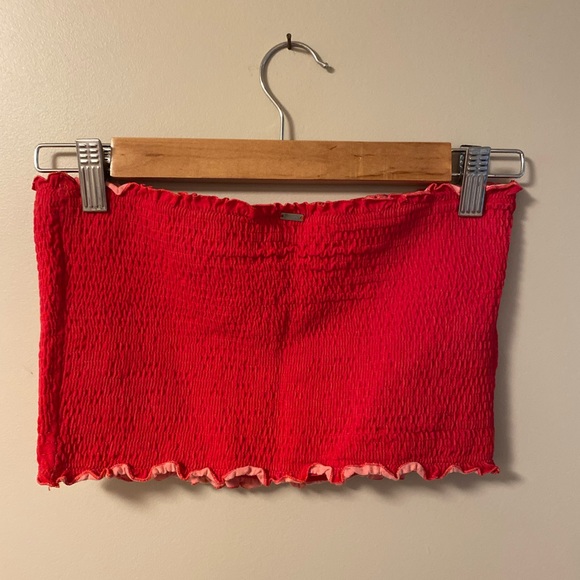 VS Pink Tube Top Size Medium - Picture 2 of 4